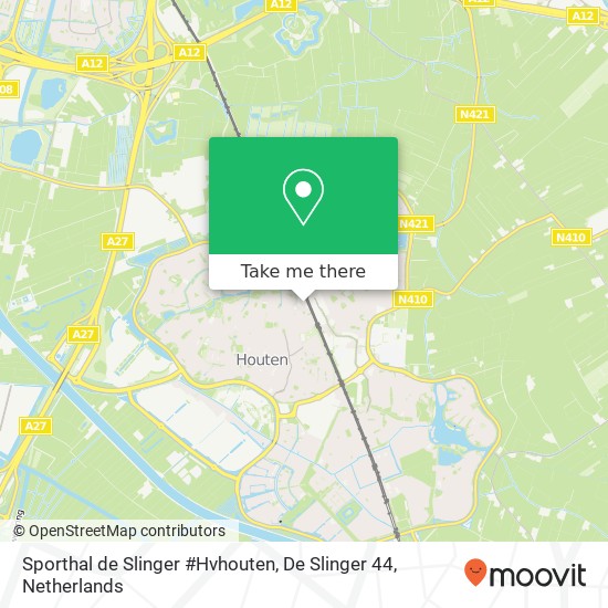 Sporthal de Slinger #Hvhouten, De Slinger 44 map