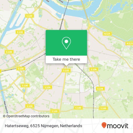 Hatertseweg, 6525 Nijmegen map