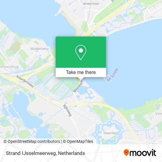 Strand IJsselmeerweg Karte