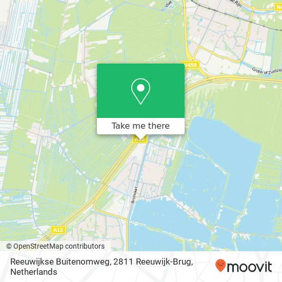 Reeuwijkse Buitenomweg, 2811 Reeuwijk-Brug map