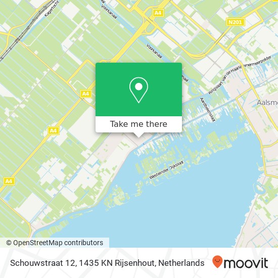 Schouwstraat 12, 1435 KN Rijsenhout map