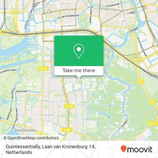 Quintessentially, Laan van Kronenburg 14 map