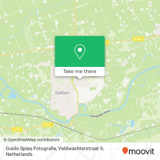 Guido Spies Fotografie, Veldwachterstraat 9 map