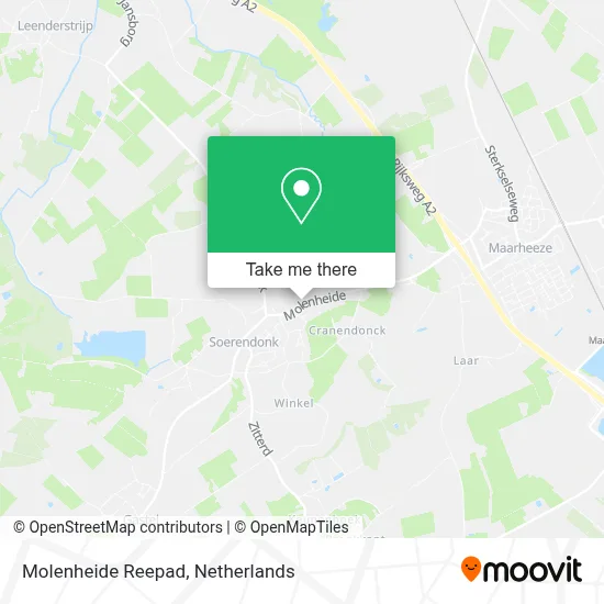 Molenheide Reepad map