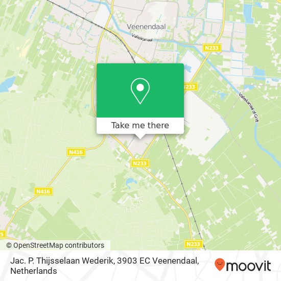 Jac. P. Thijsselaan Wederik, 3903 EC Veenendaal map