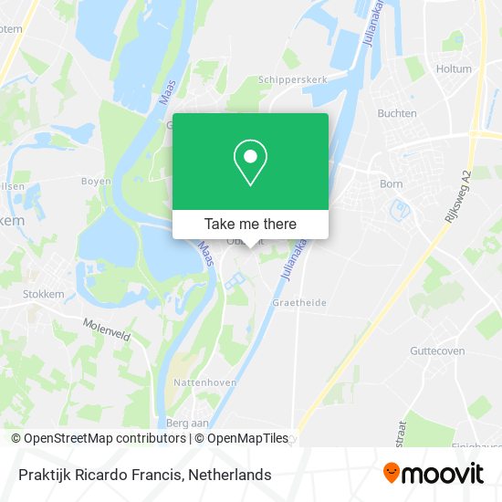 Praktijk Ricardo Francis map