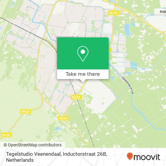 Tegelstudio Veenendaal, Inductorstraat 26B map