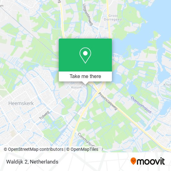 Waldijk 2 map