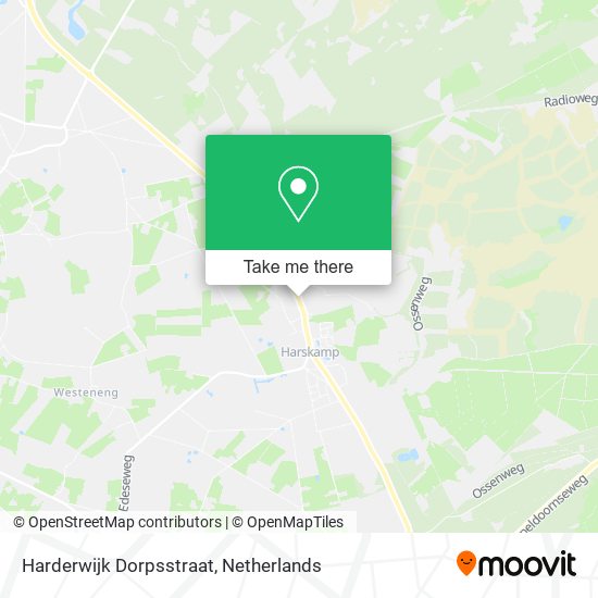 Harderwijk Dorpsstraat Karte
