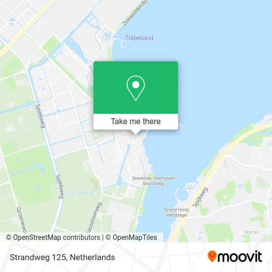 Strandweg 125 map