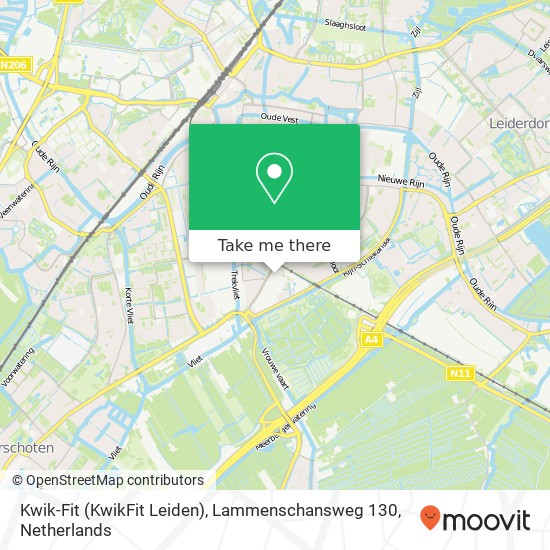 Kwik-Fit (KwikFit Leiden), Lammenschansweg 130 map