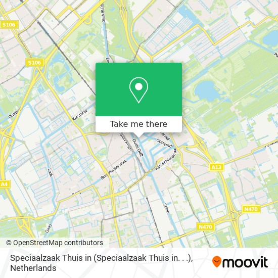 Speciaalzaak Thuis in (Speciaalzaak Thuis in. . .) map