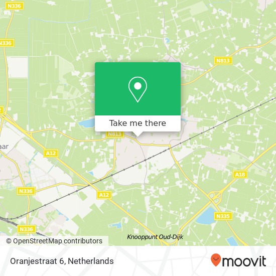 Oranjestraat 6 map