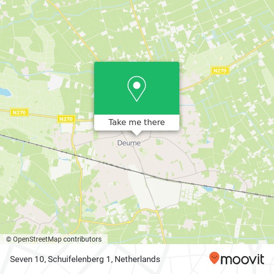 Seven 10, Schuifelenberg 1 map