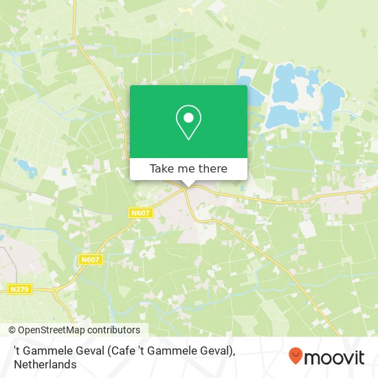 't Gammele Geval map