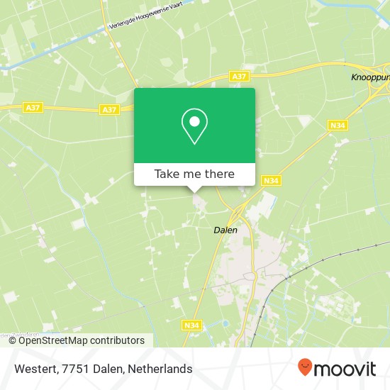 Westert, 7751 Dalen map