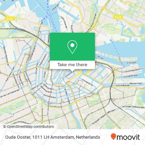 Oude Ooster, 1011 LH Amsterdam map