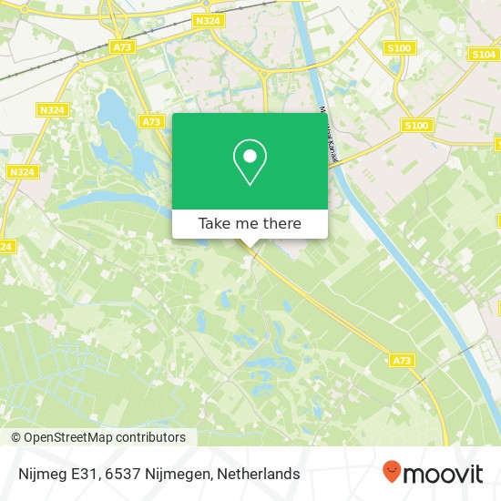 Nijmeg E31, 6537 Nijmegen Karte