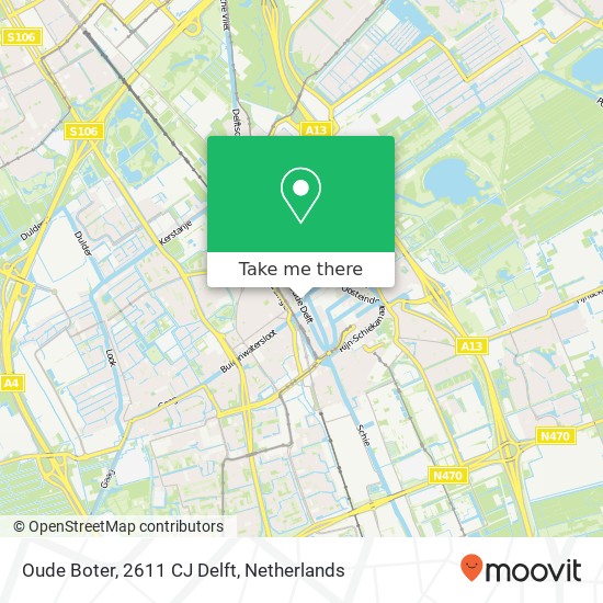 Oude Boter, 2611 CJ Delft map