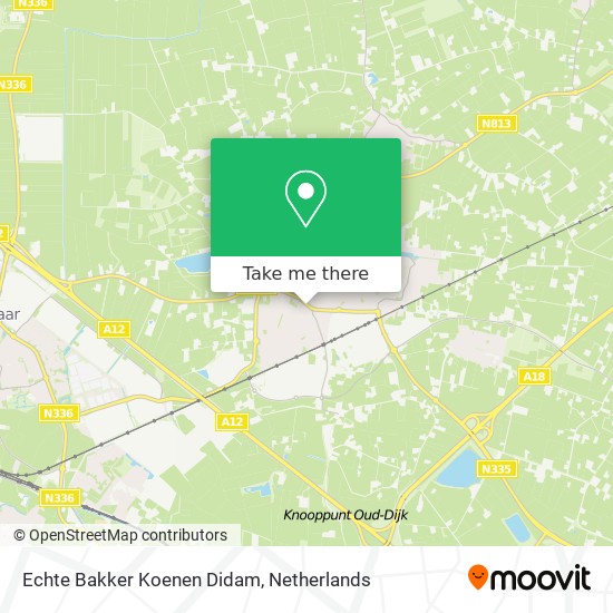 Echte Bakker Koenen Didam Karte