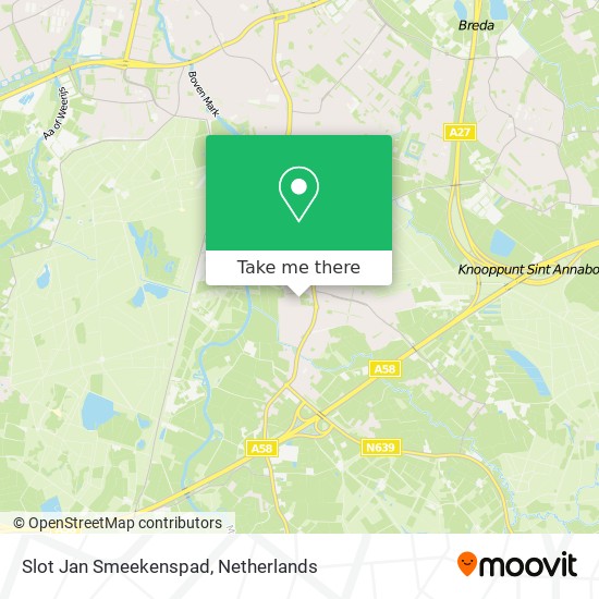 Slot Jan Smeekenspad map