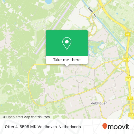 Otter 4, 5508 MK Veldhoven map