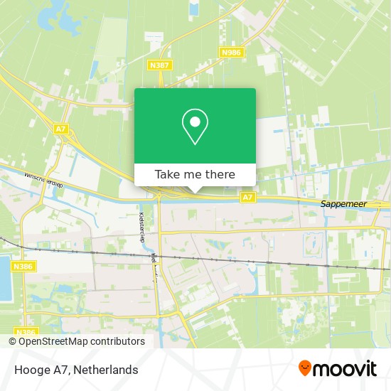 Hooge A7 map