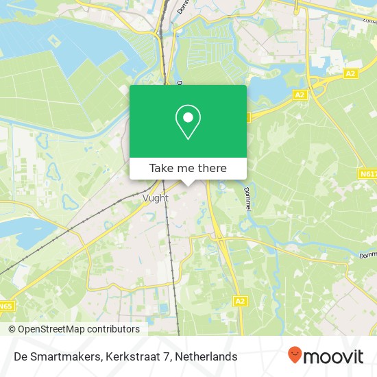 De Smartmakers, Kerkstraat 7 Karte