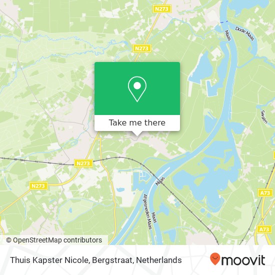 Thuis Kapster Nicole, Bergstraat map