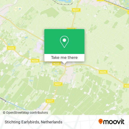 Stichting Earlybirds map