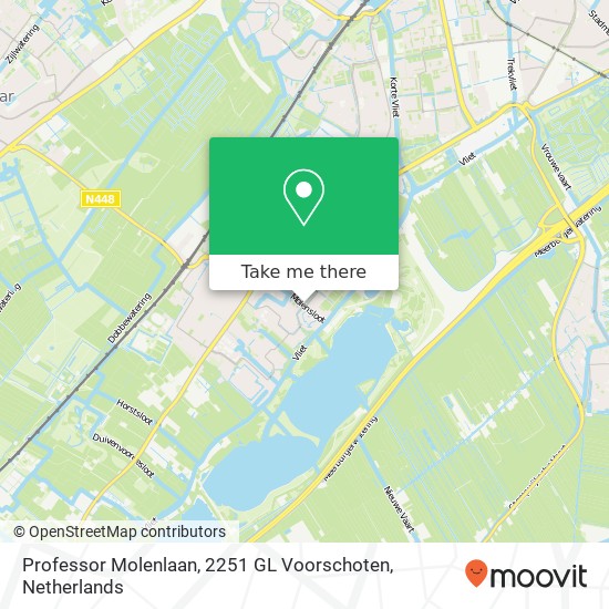 Professor Molenlaan, 2251 GL Voorschoten map