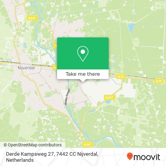 Derde Kampsweg 27, 7442 CC Nijverdal map