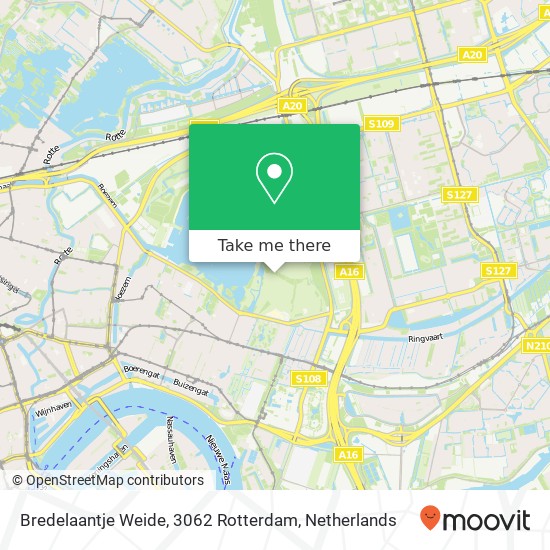 Bredelaantje Weide, 3062 Rotterdam map