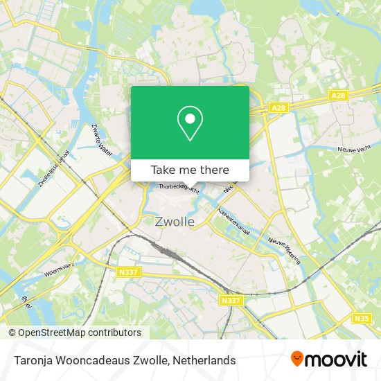 Taronja Wooncadeaus Zwolle Karte