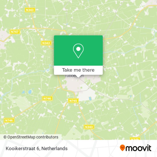 Kooikerstraat 6 map