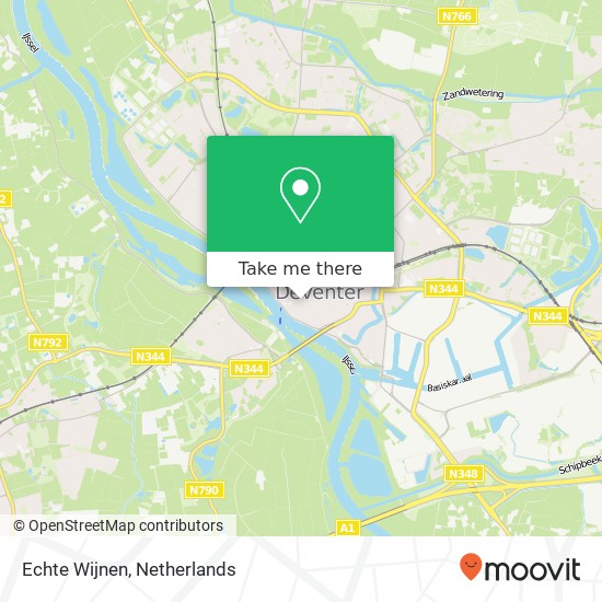 Echte Wijnen map