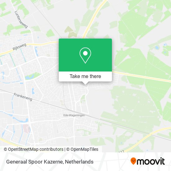 Generaal Spoor Kazerne map