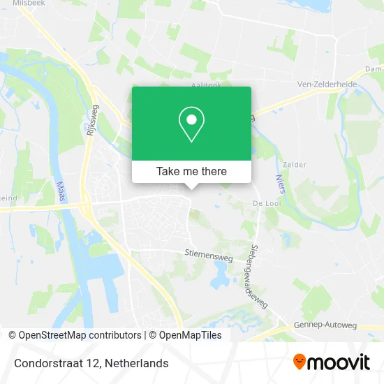 Condorstraat 12, 6591 TT Gennep map