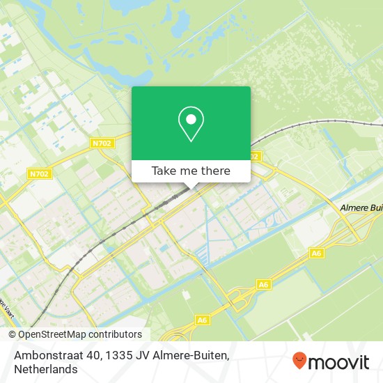 Ambonstraat 40, 1335 JV Almere-Buiten map