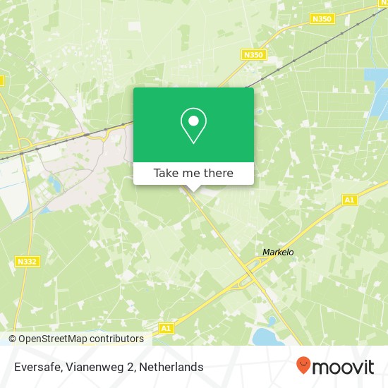 Eversafe, Vianenweg 2 map