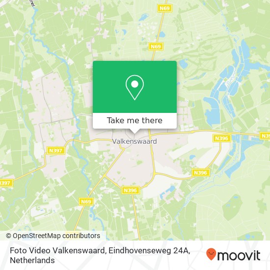 Foto Video Valkenswaard, Eindhovenseweg 24A map