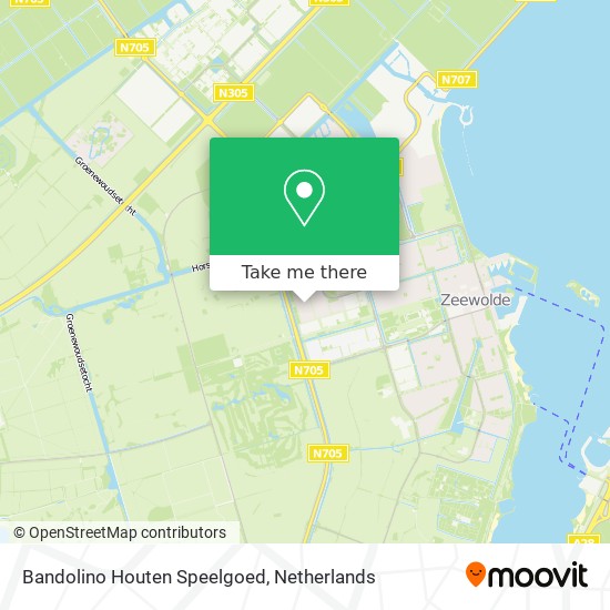 Bandolino Houten Speelgoed map