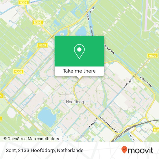 Sont, 2133 Hoofddorp map