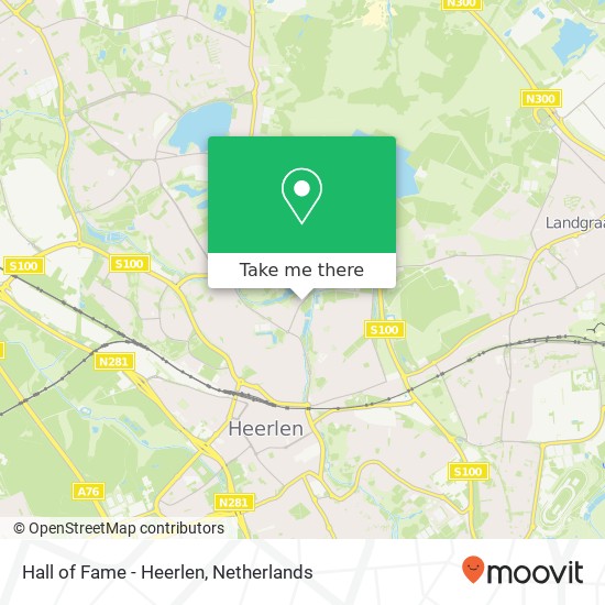 Hall of Fame - Heerlen map