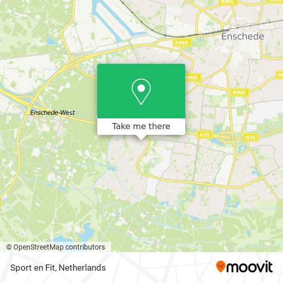 Sport en Fit map