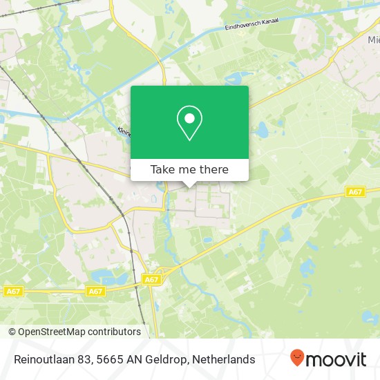 Reinoutlaan 83, 5665 AN Geldrop map