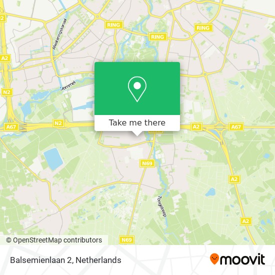 Balsemienlaan 2 map