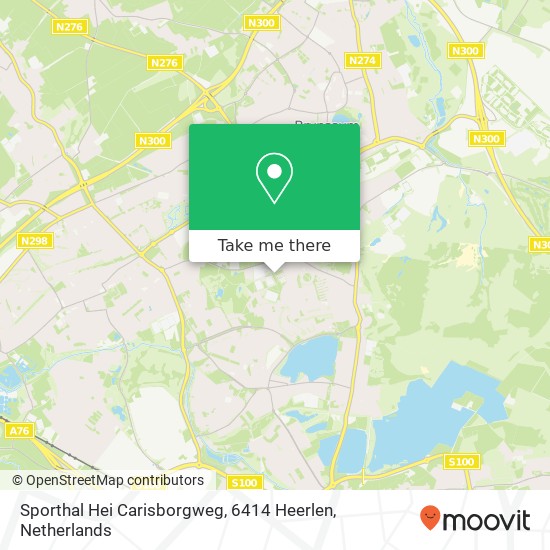 Sporthal Hei Carisborgweg, 6414 Heerlen map