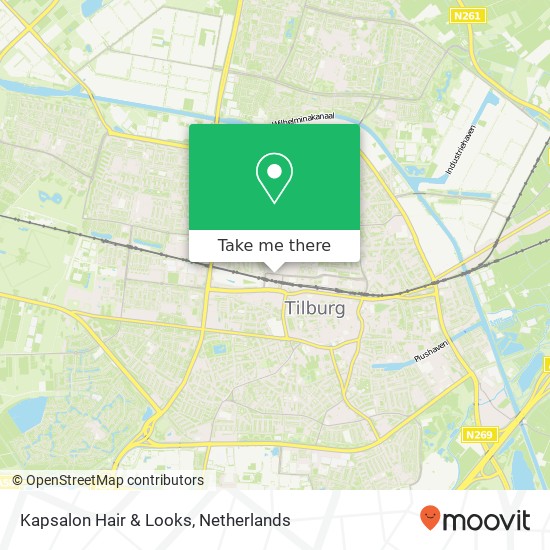 Kapsalon Hair & Looks map