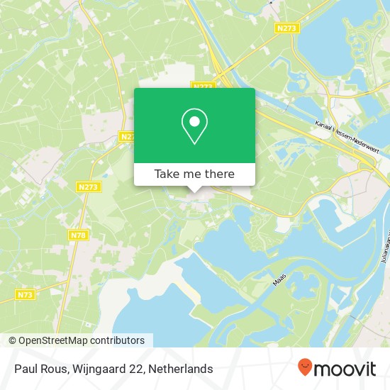 Paul Rous, Wijngaard 22 map